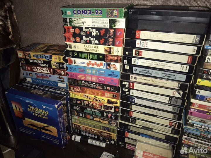 Кассеты для видеомагнитофона