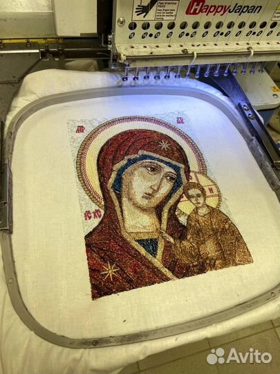 Машинная вышивка/ вышивка на одежде