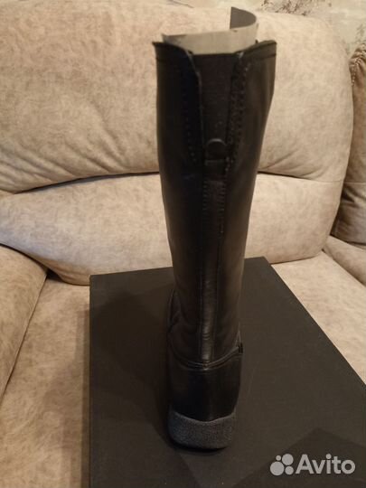 Сапоги женские зимние натуральная кожа размер 39