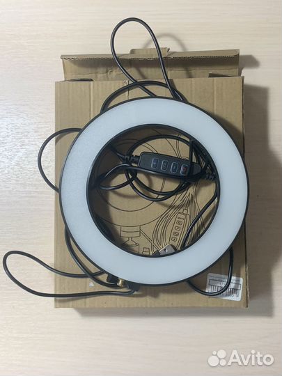 Кольцевая лампа 16см