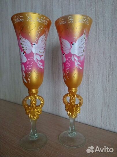 Свадебные бокалы