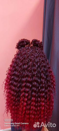 Плетение афрокос