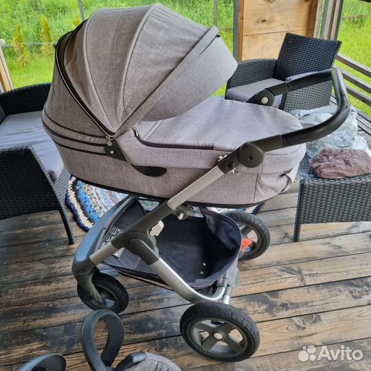 Коляска + автолюлька Stokke Trailz