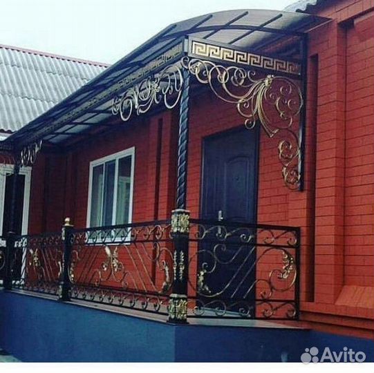 Кованые навесы под заказ