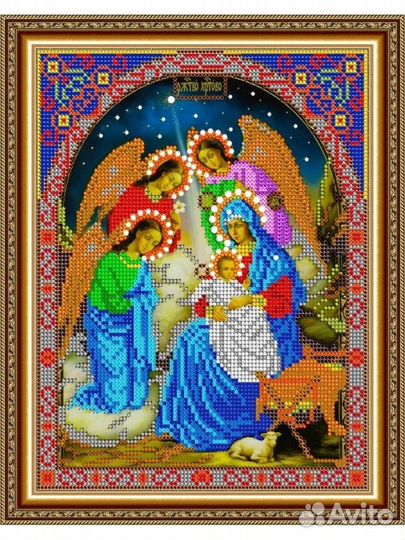 Набор для вышивания бисером икона