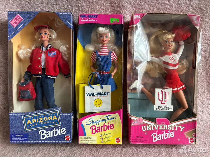 Куклы Barbie Olympic Gymnast & Indiana University