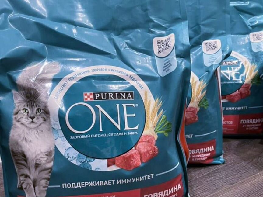 Purina one сухой корм для кошек 3 кг