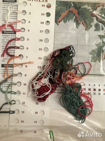 Схема для вышивания крестом Риолис