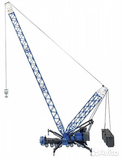 Кран siku на мобильном шасси (масштаб 1:55)