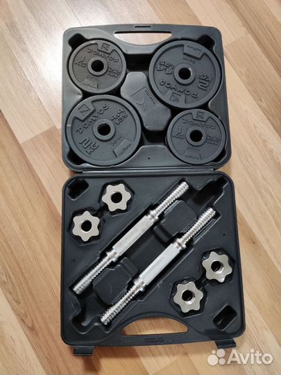 Набор гантелей domyos 20кг