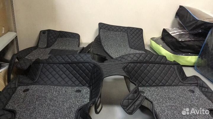 3D Коврики Range Rover Салон Багажник из Экокожи