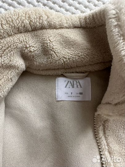 Дубленка детская zara