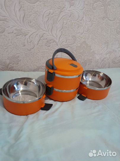 Контейнер для еды Термо Ланч бокс