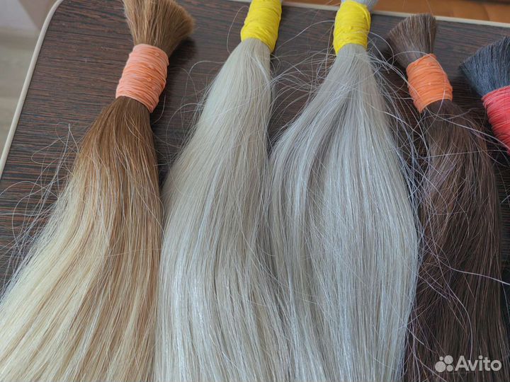 Волосы для наращивания славянка