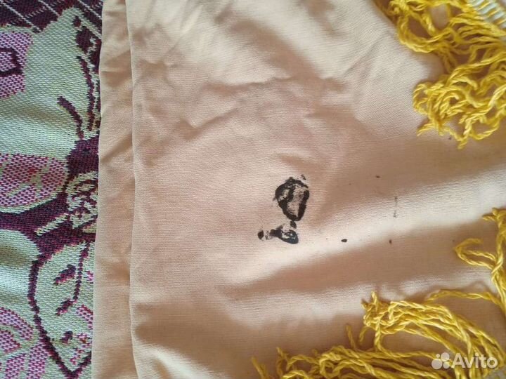 Покрывало желтое