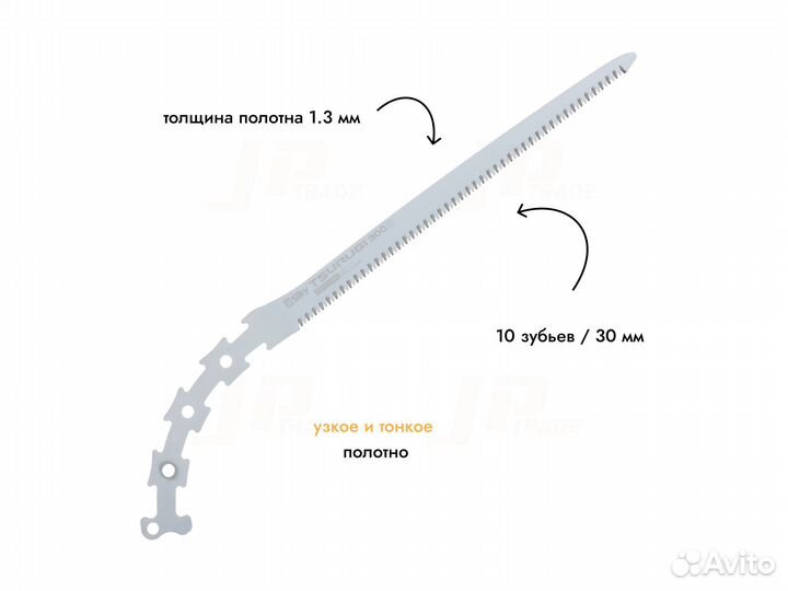 Пила Silky Tsurugi 300 мм (452-30)