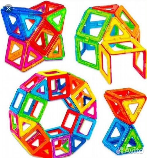 Конструкторы магнитные разные