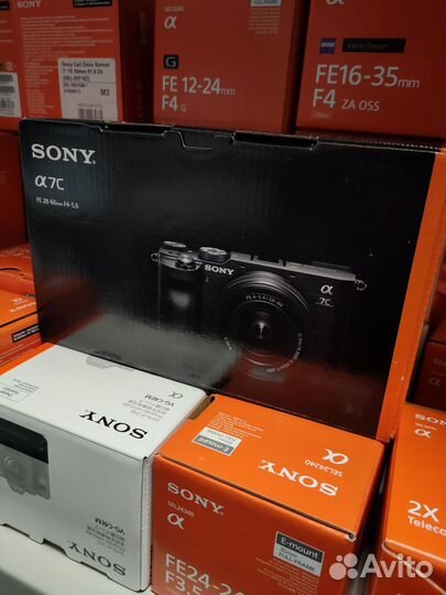 Sony Alpha A7C ilce-7C FE 28-60 F4-5.6 Black