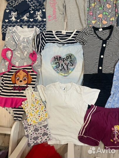 Детская одежда вещи пакетом на девочку