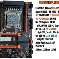 Комплект x99 Turbo v1.21 + xeon e5-2690v3