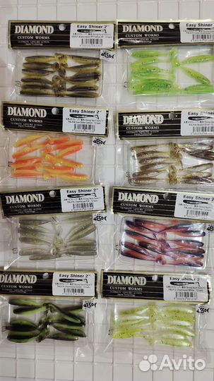 Keitech diamond easy shiner 2 дюйма