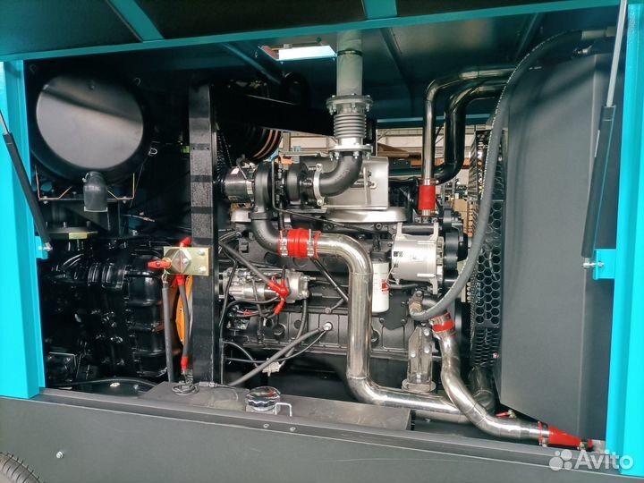 Дизельный передвижной винтовой компрессор 17м3/мин