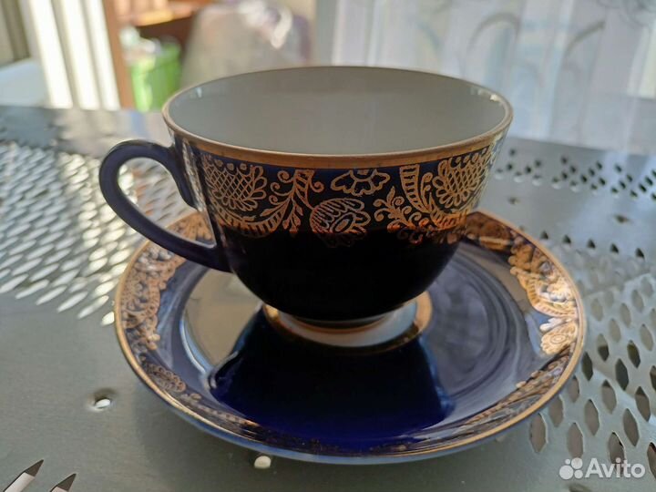 Чашка с блюдцем лфз