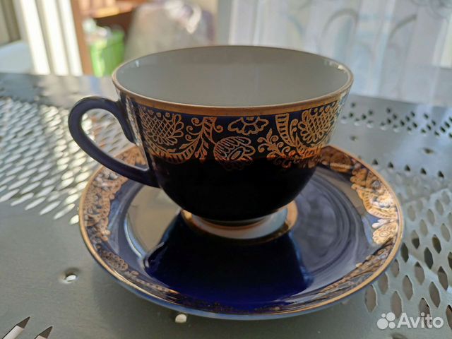 Чашка с блюдцем лфз