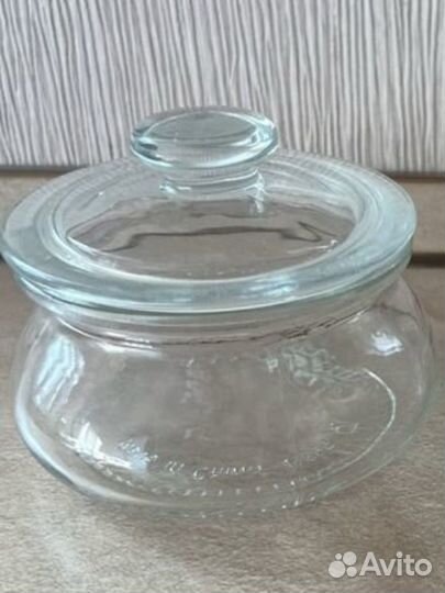 Сахарница стеклянная IKEA