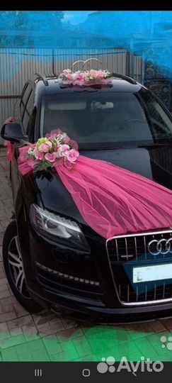 Свадебные украшения на машину невесты главное авто