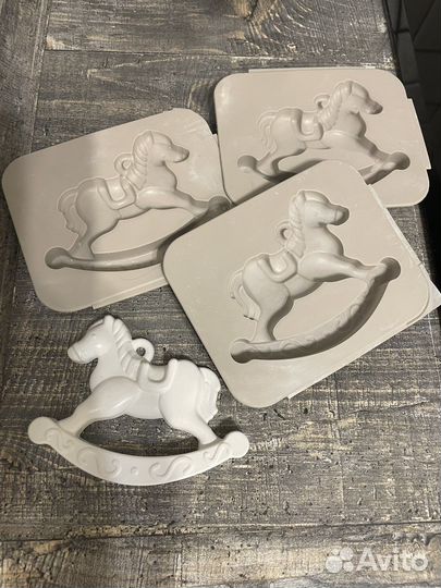 Молд силиконовый лошадка