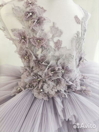 Платье пышное нарядное пошив