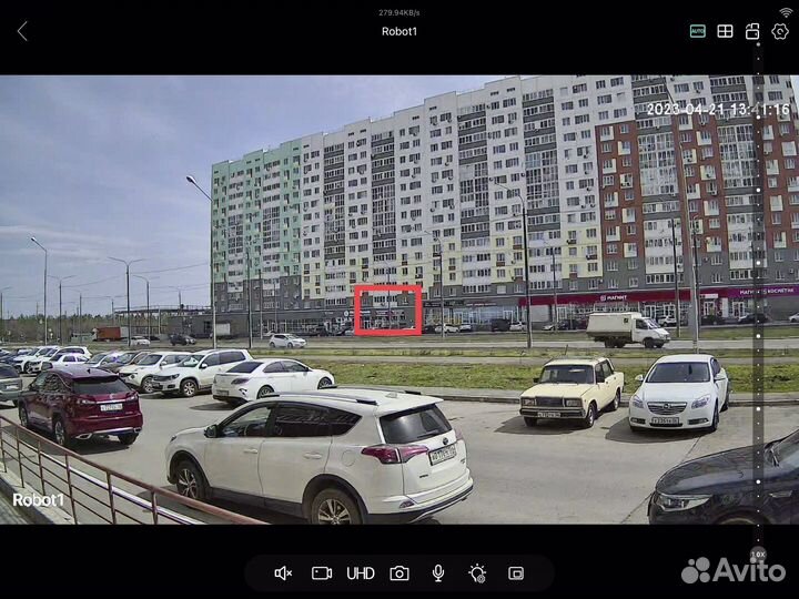 Новая уличная поворотная wi fi камера 8MP