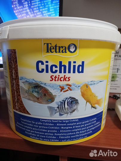 Tetra cichlid sticks(корм для цихлид)палочки