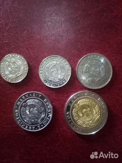 Набор монет. Узбекистан