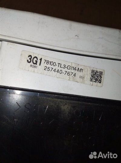 Щиток приборов Honda Accord 8