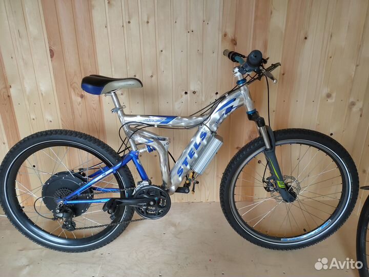 Электровелосипед двухподвес