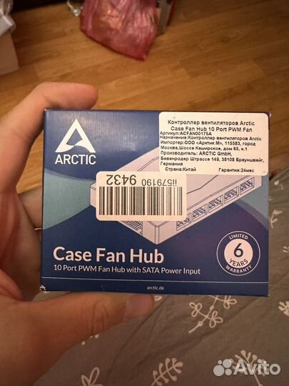 Контроллер вентиляторов Arctic 10 портов