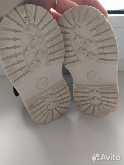 Ботинки демисезонные для девочки размер 18