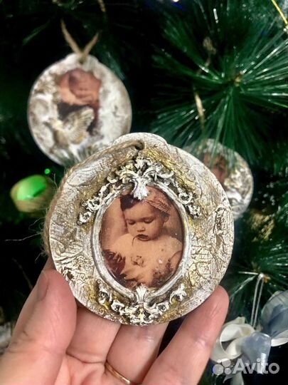 Ёлочные игрушки ручная работа