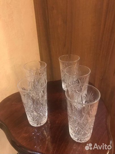 Стаканы хрусталь СССР