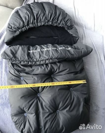 Конверт в коляску зимний hp на гусином пуху