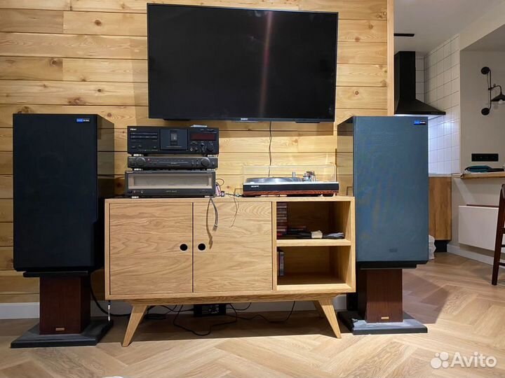 Консоль тумба тумбочка для проигрывателя пластинок