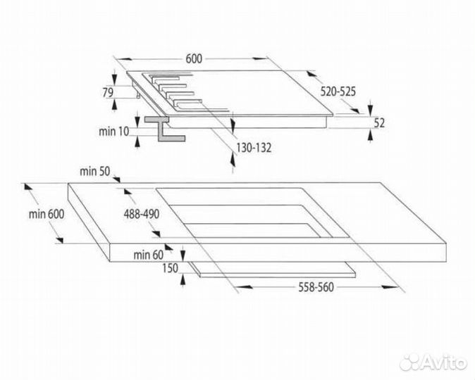 Варочная поверхность газовая gorenje
