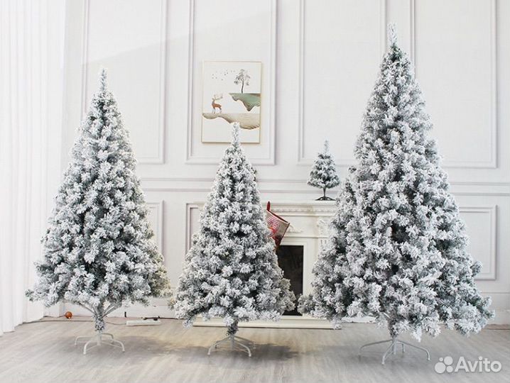 Елка искусственная заснеженная 150см и 180см
