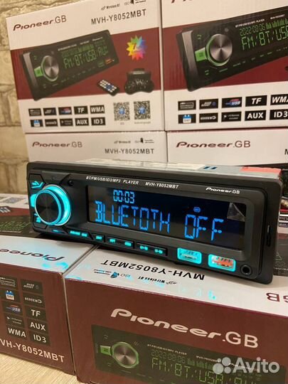 Автомагнитола pioneer с bluetooth