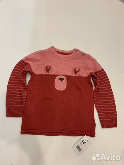 Джемпер свитер на девочку 98 104 Mothercare