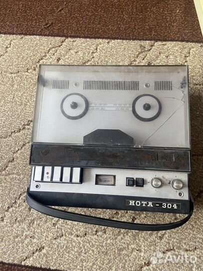 Катушечный магнитофон нота-304
