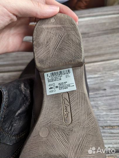 Ботинки женские clarks 38 новые