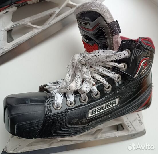 Вратарские коньки Bauer Vapor 1X Gold JR